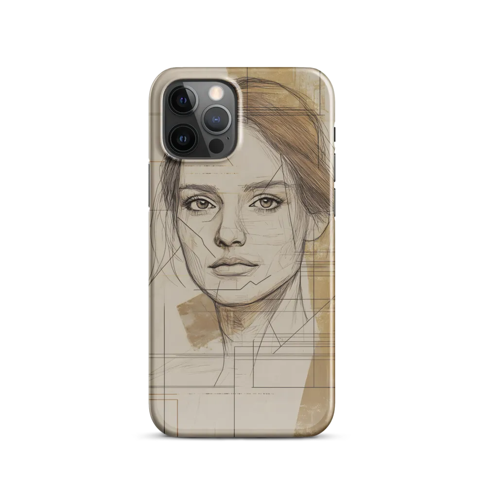 Geometric Elegance: A Modern Portrait