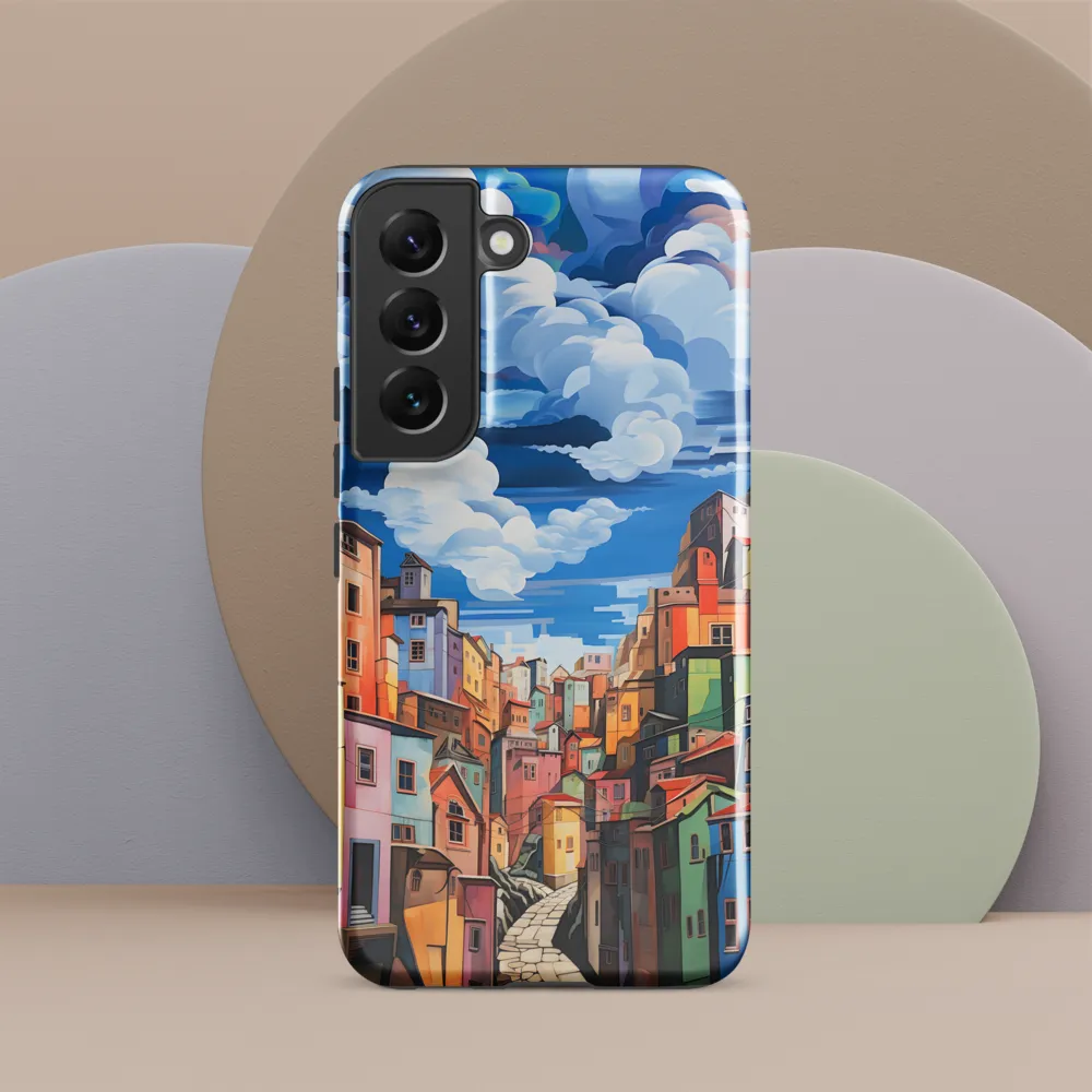 Whimsical Heights: A Vibrant Cityscape