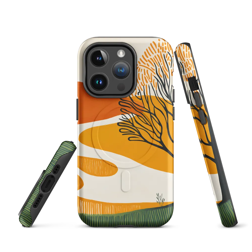 Serenity in Nature | Phone Case |  14 Pro | MagSafe® Tough Case | Matte