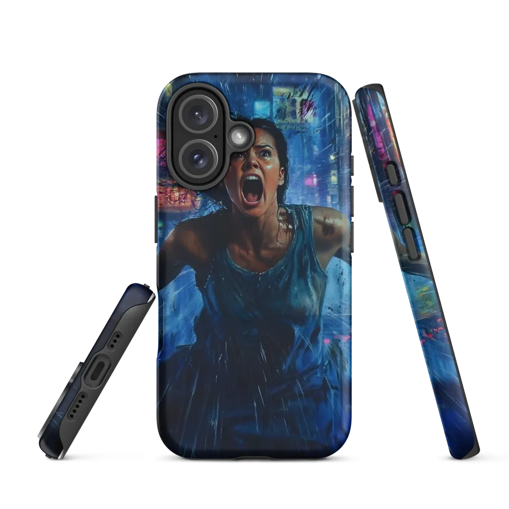 Breaking Through: The Scream of Despair | Phone Case