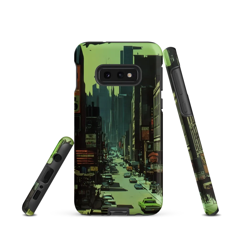 Nostalgic Futurism in Urban Splendor | Phone Case |  S10e | Tough Case | Matte