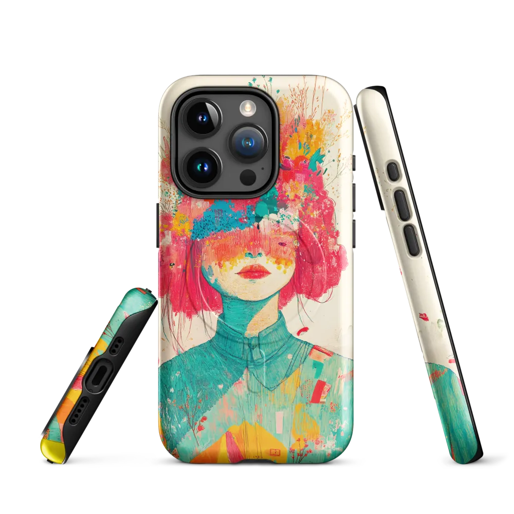 Whimsical Floral Portrait