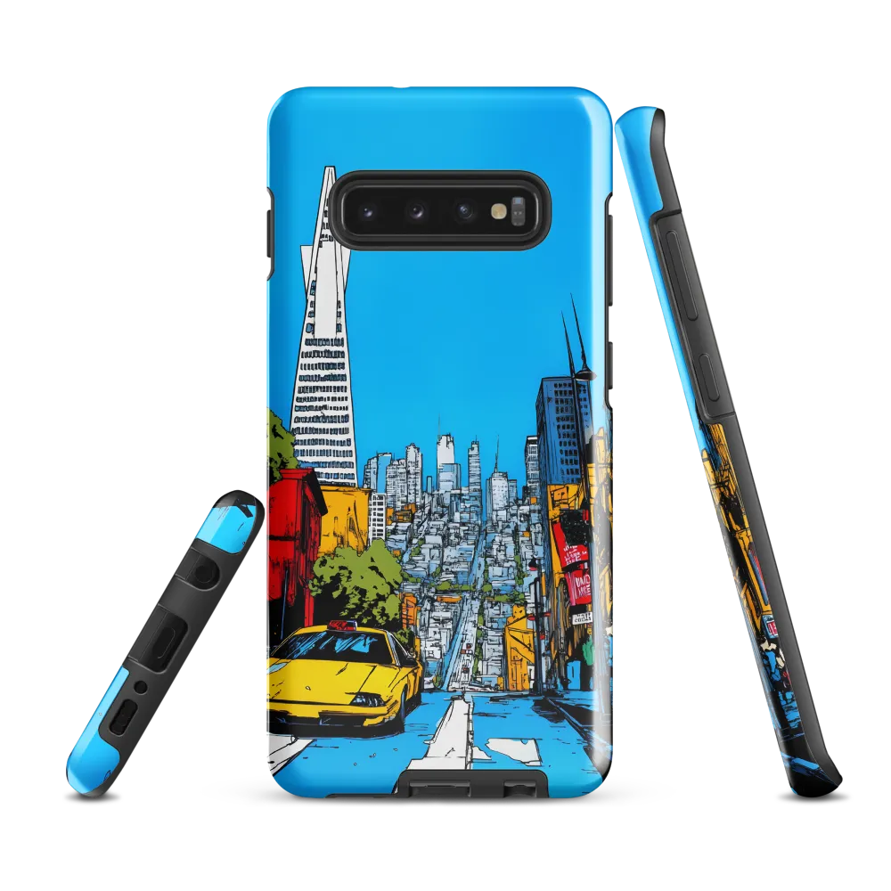 Urban Vibes: A City Unfolding | Phone Case |  S10 Plus | Tough Case | Glossy