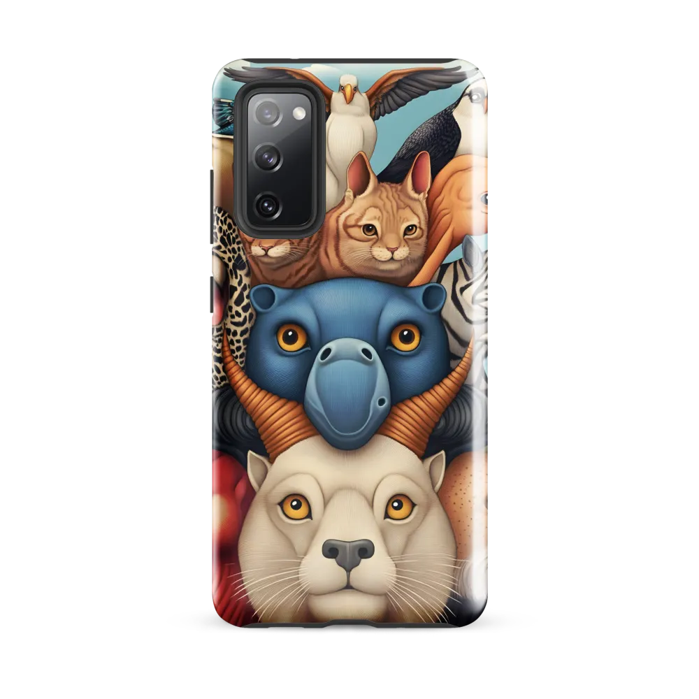 Harmonious Echoes of Wildlife | Phone Case |  S20 FE | Tough Case | Glossy