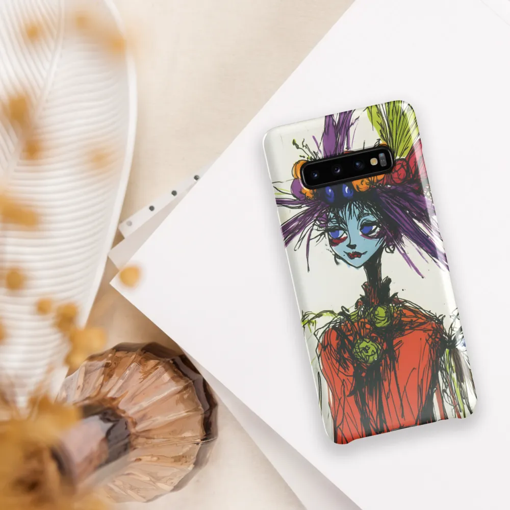 Whimsical Harvest | Phone Case |  S10 Plus | Snap Case | Glossy