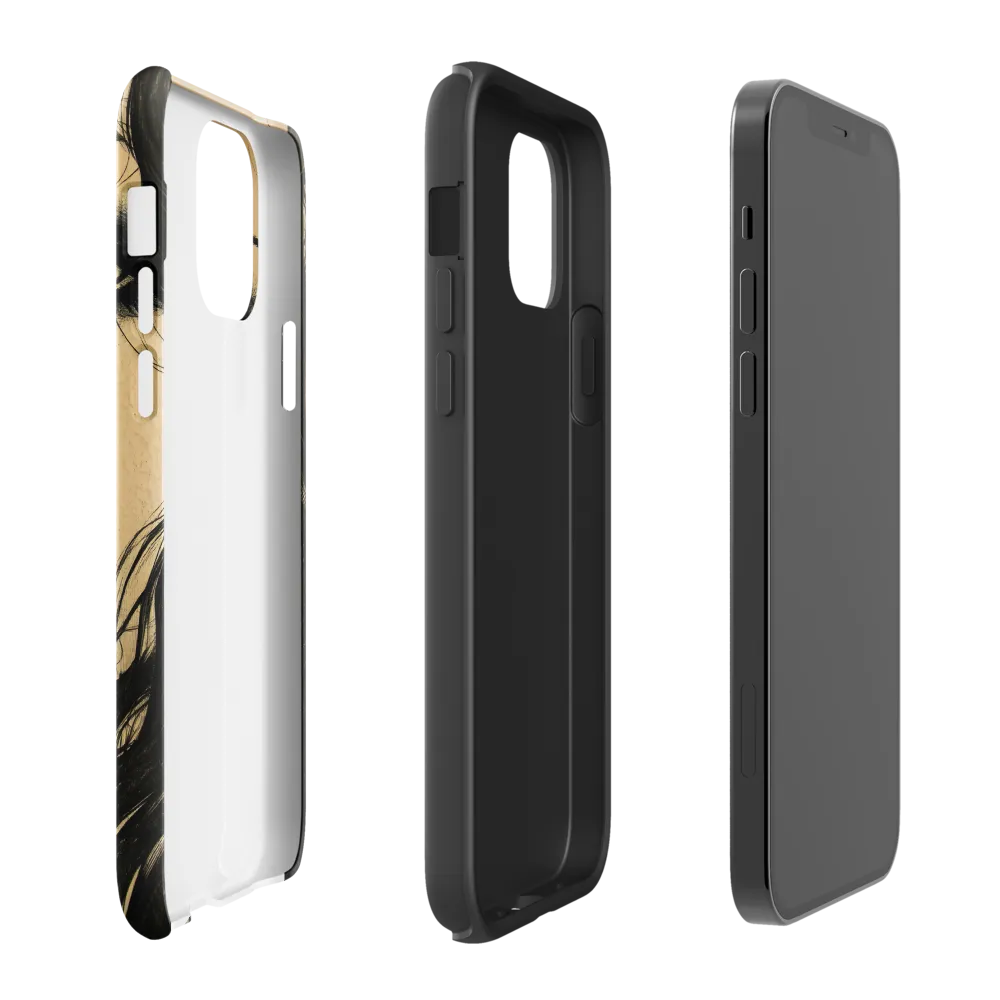 Enigmatic Gaze | Phone Case |  12 | Tough Case | Glossy