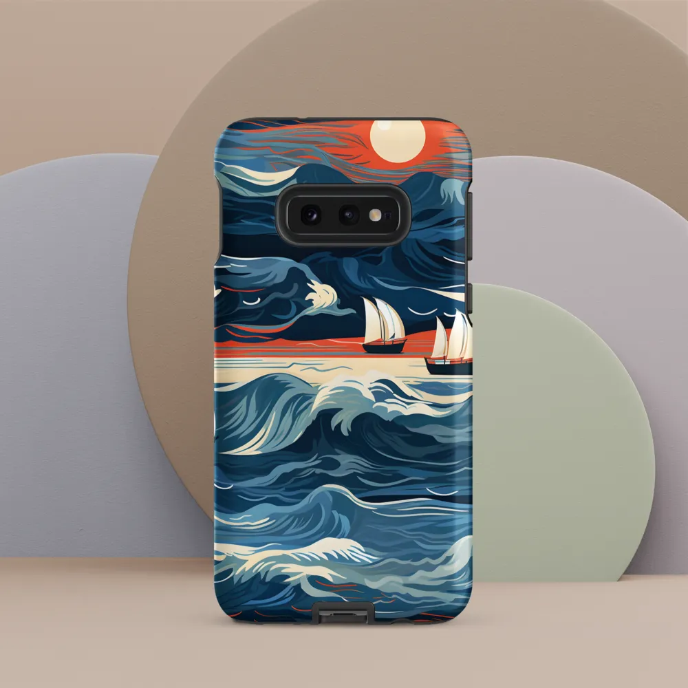 Ocean Whispers: A Voyage at Dusk