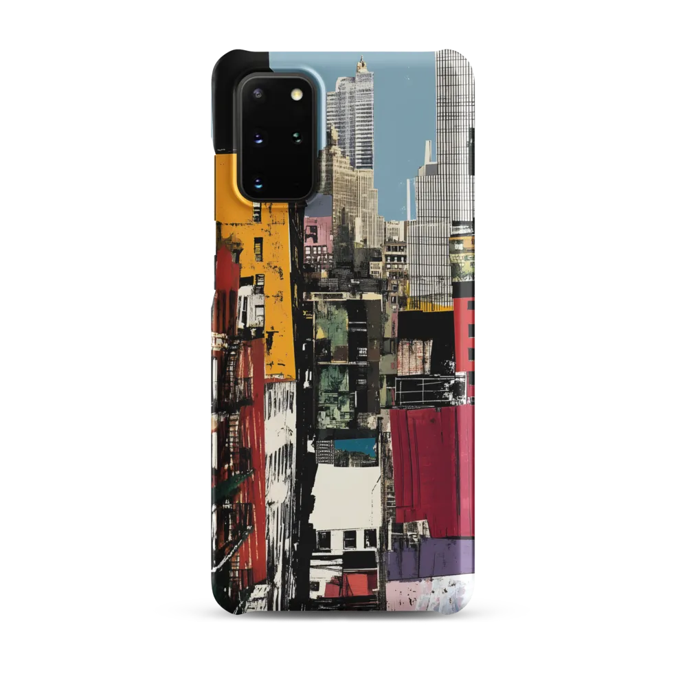 Urban Collage: A Vivid Cityscape