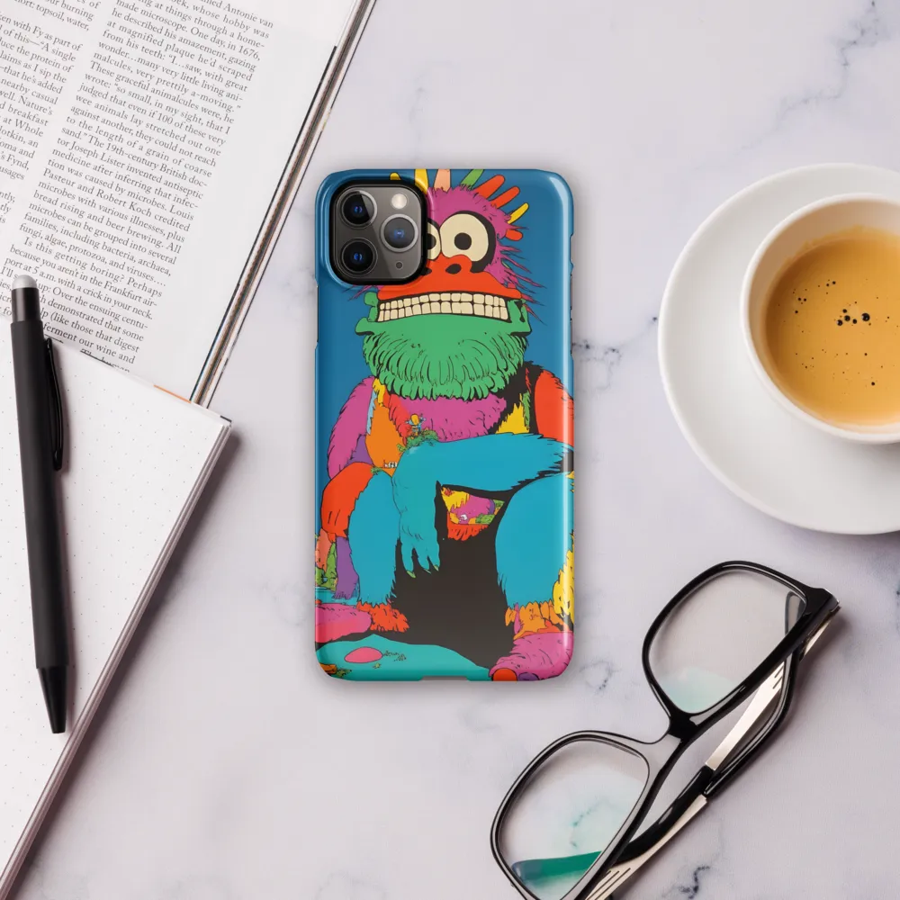 Whimsical Giant: A Playful Monster Encounter | Phone Case |  11 Pro Max | Snap Case | Glossy