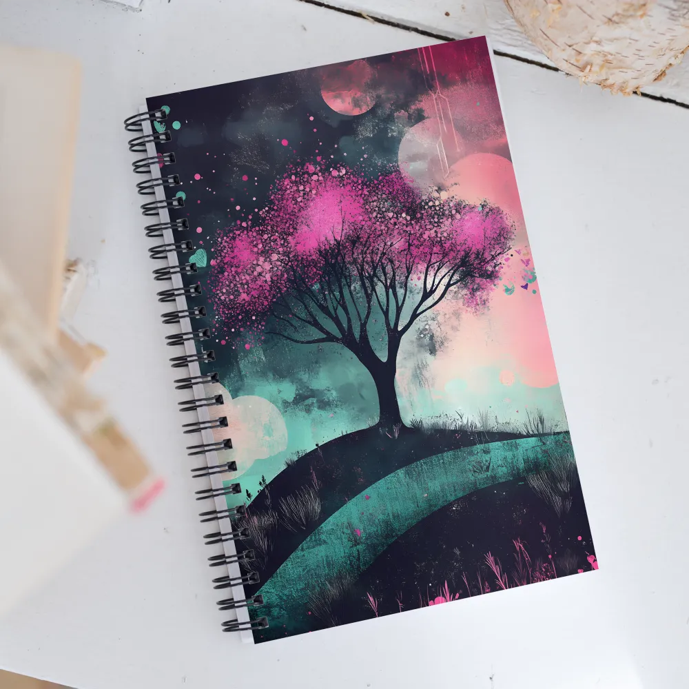 Harmony in Bloom | Spiral Notebook