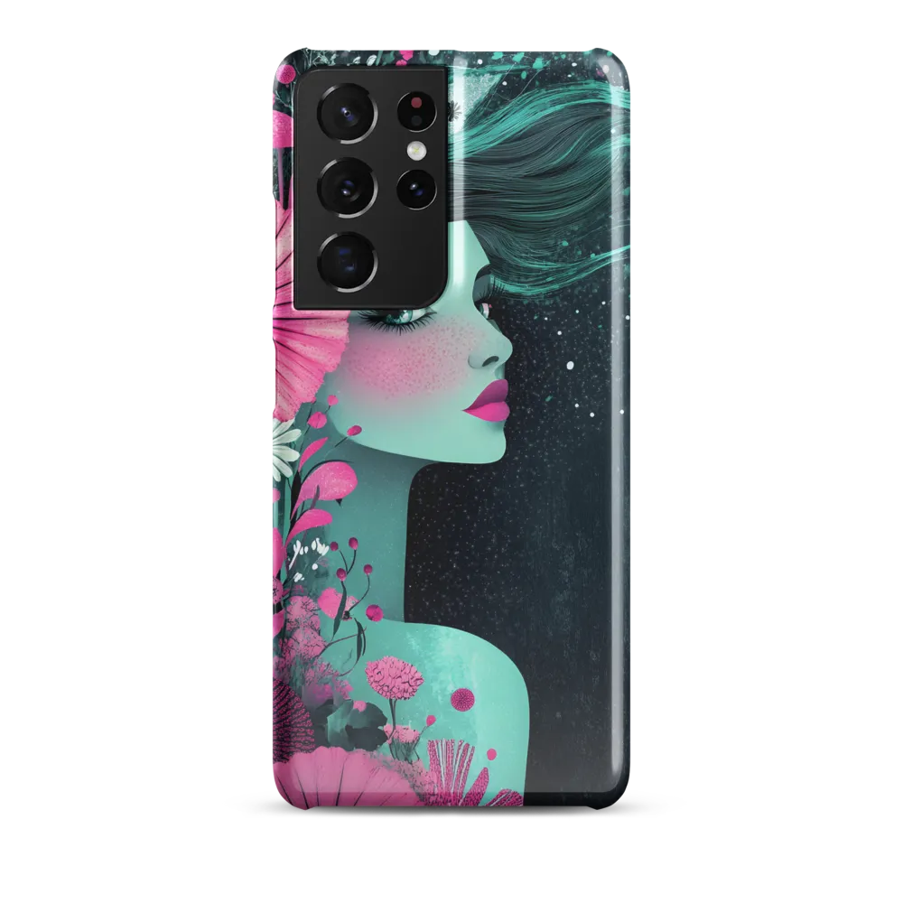 Floral Harmony: Portrait of Serenity