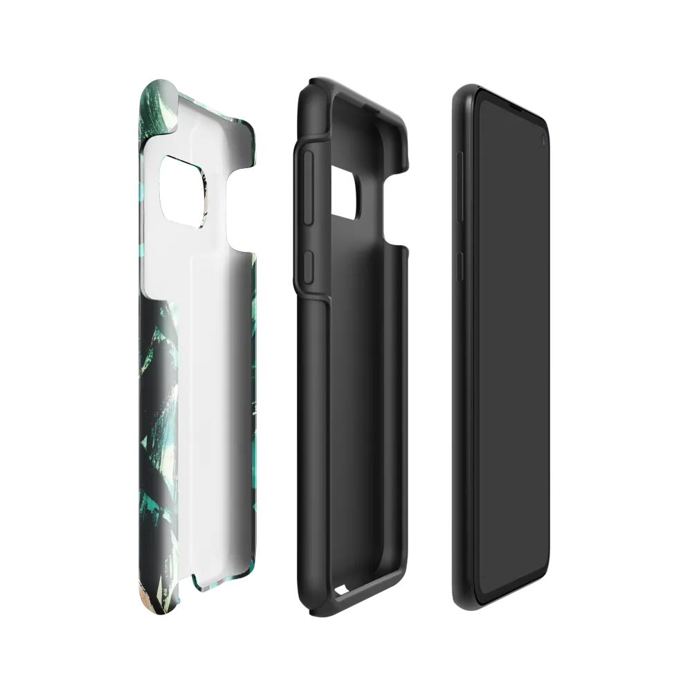Curious Giraffe in Lush Greenery | Phone Case |  S10e | Tough Case | Glossy