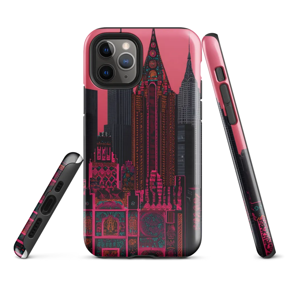 Urban Vibrance: A Digital Exploration of Skyscrapers