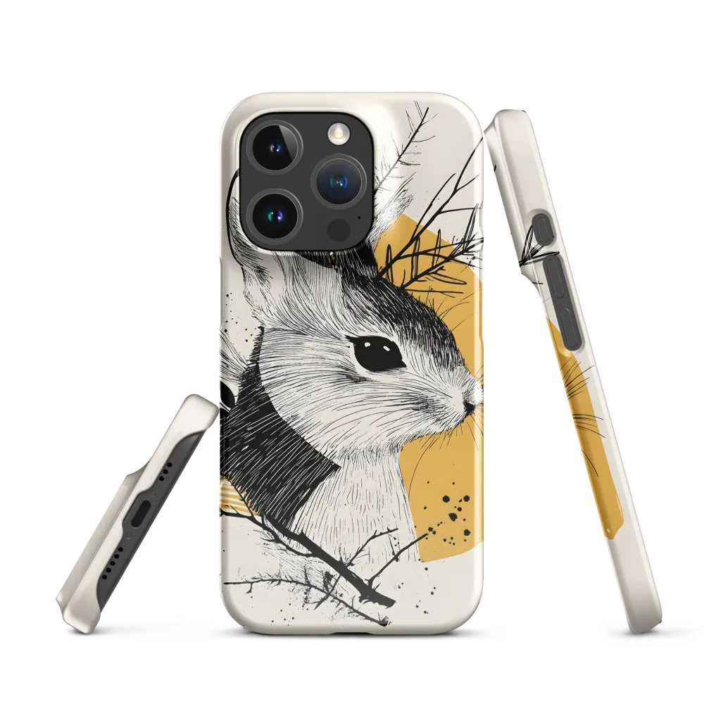 Ethereal Rabbit: A Study in Line Art