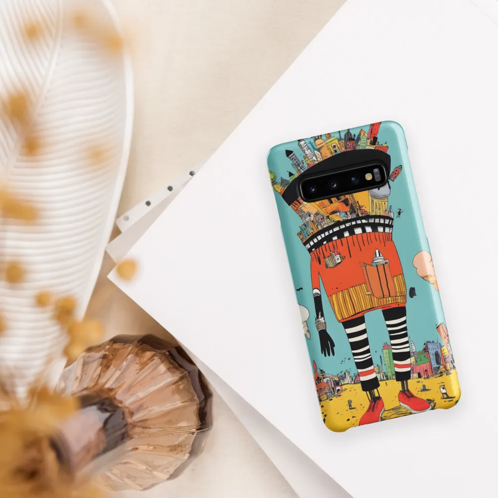 Urban Fantasia: A Whimsical Encounter | Phone Case |  S10 | Snap Case | Matte