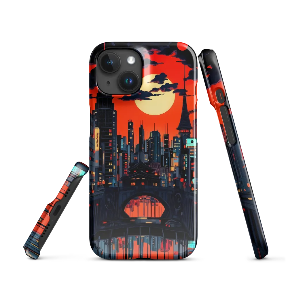 Nightfall in a Neon City