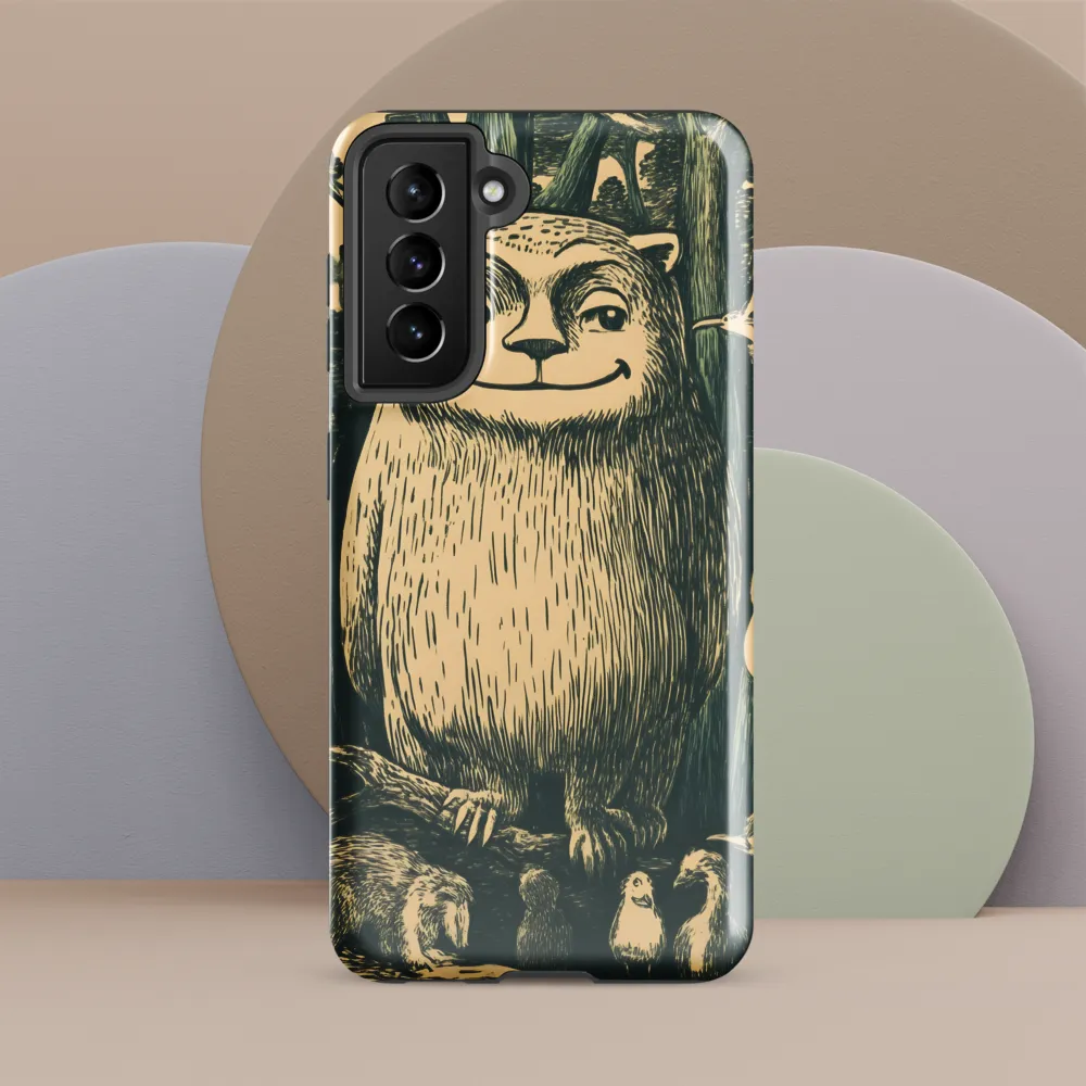 Forest Guardian: A Whimsical Encounter