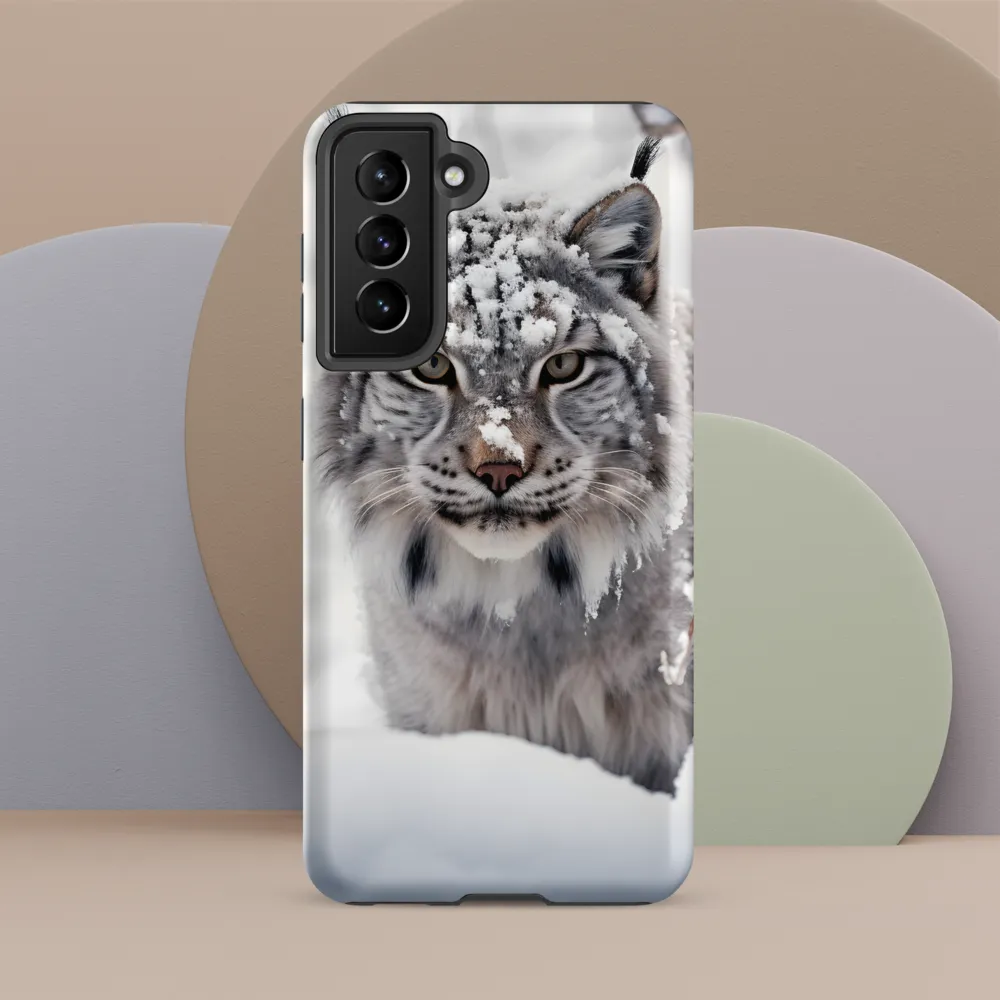 Whispers of Winter: The Lynx in Snow