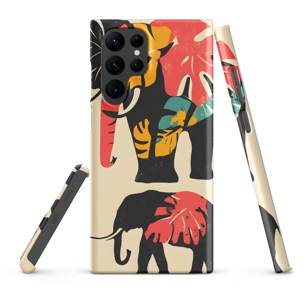Tropical Elegance: The Elephant's Dance
