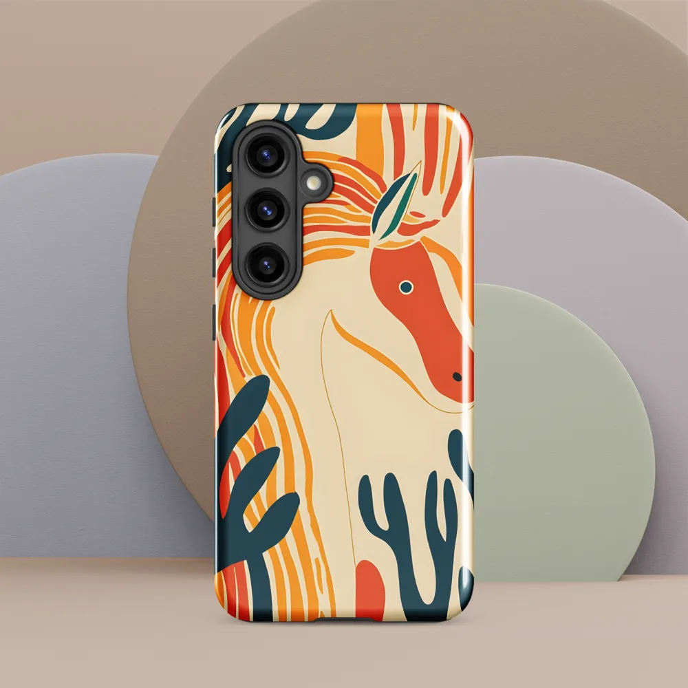 Whimsical Unicorn in a Lush Landscape