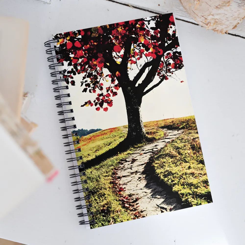 Autumn's Embrace | Spiral Notebook