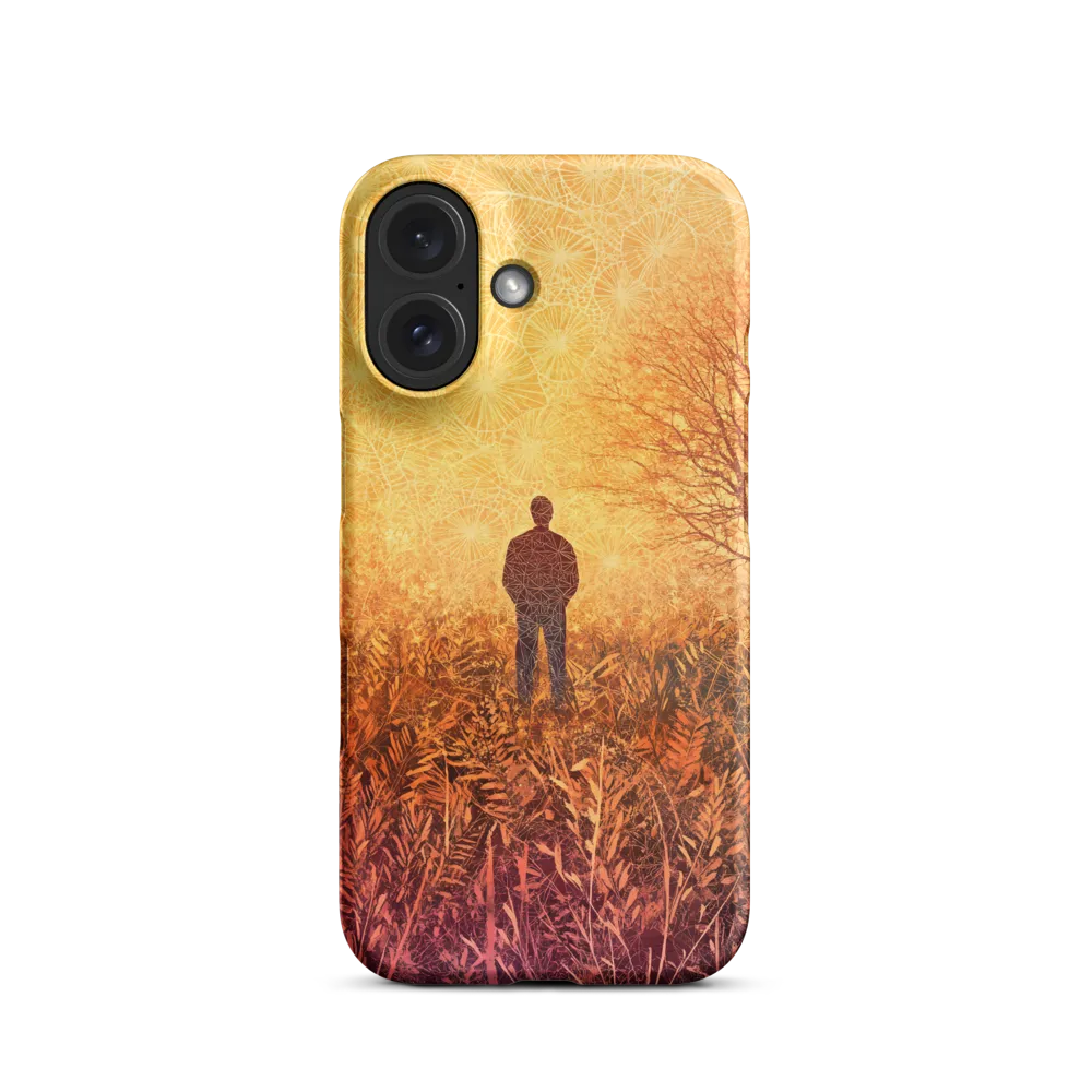 Contemplation in a Surreal Landscape
