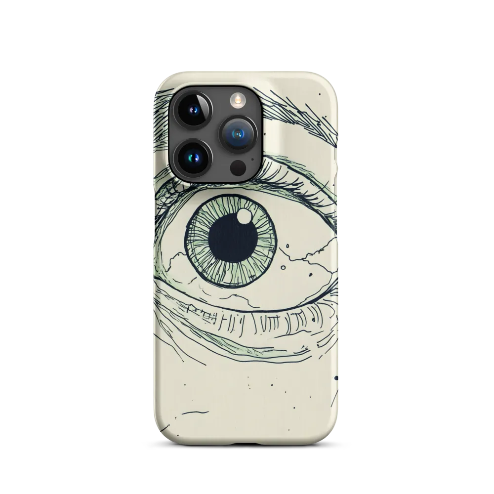 Observant Gaze | Phone Case |  15 Pro | Snap Case | Matte