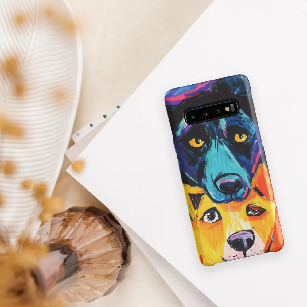 Vibrant Companions: An Expression of Canine Spirit