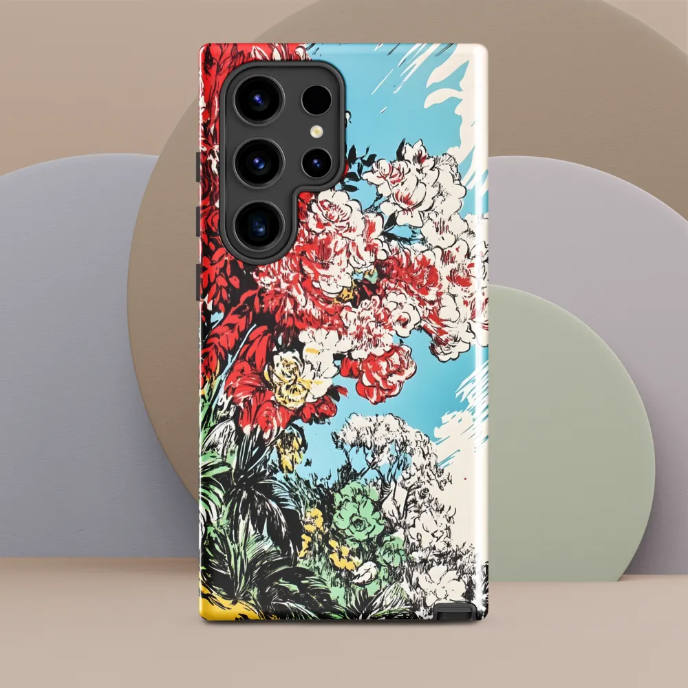 Floral Symphony in Bold Colors