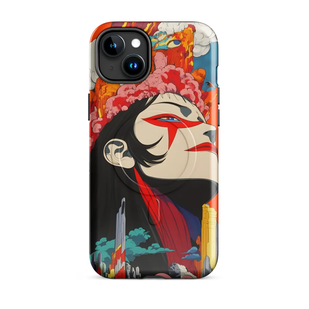 Eruption of Power | Phone Case |  15 Plus | MagSafe® Tough Case | Glossy