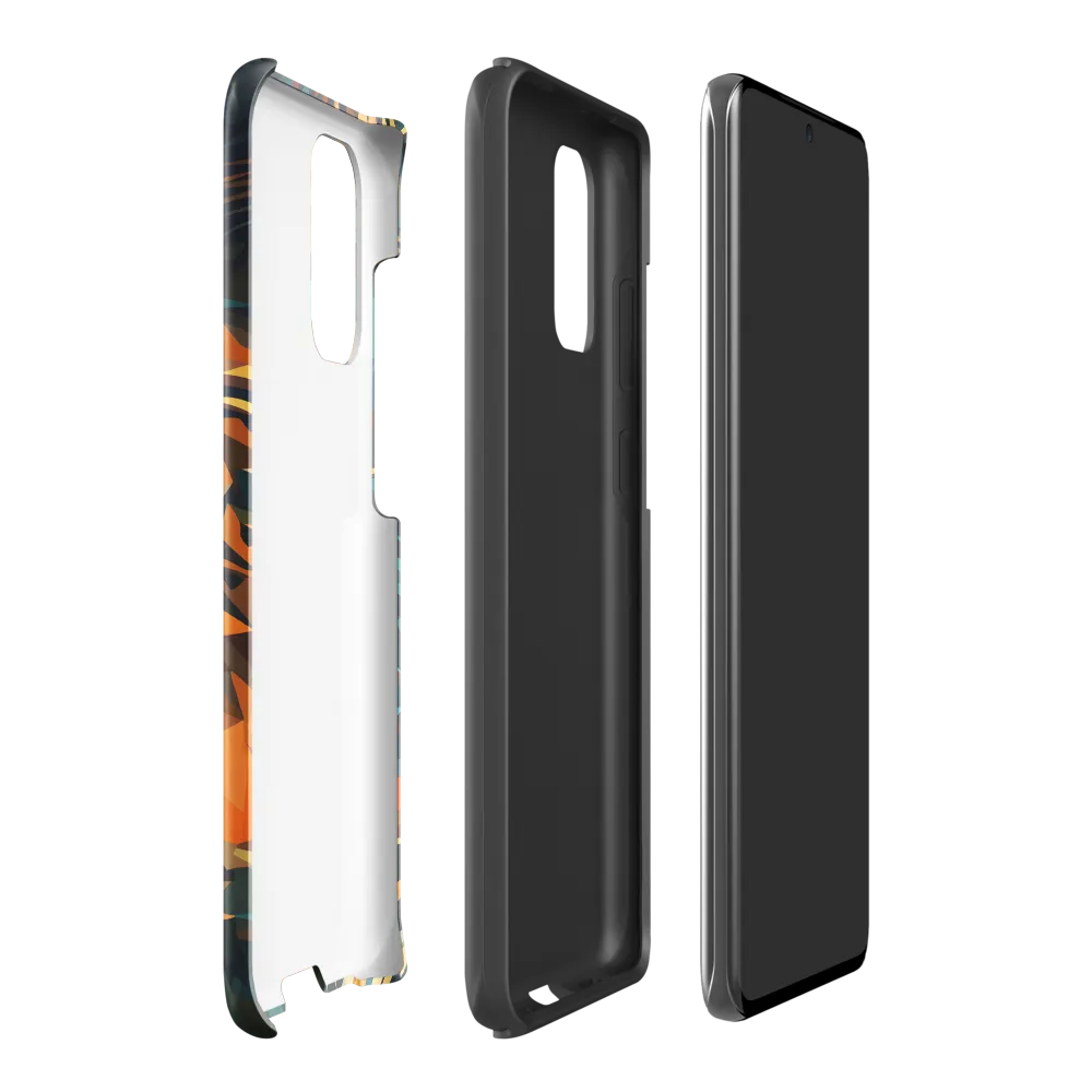 Wild Symphony: Abstract Tigers | Phone Case |  S20 Plus | Tough Case | Glossy