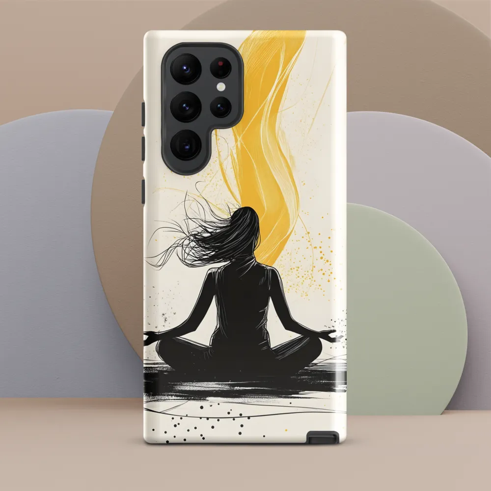 The Essence of Serenity | Phone Case |  S22 Ultra | Tough Case | Glossy