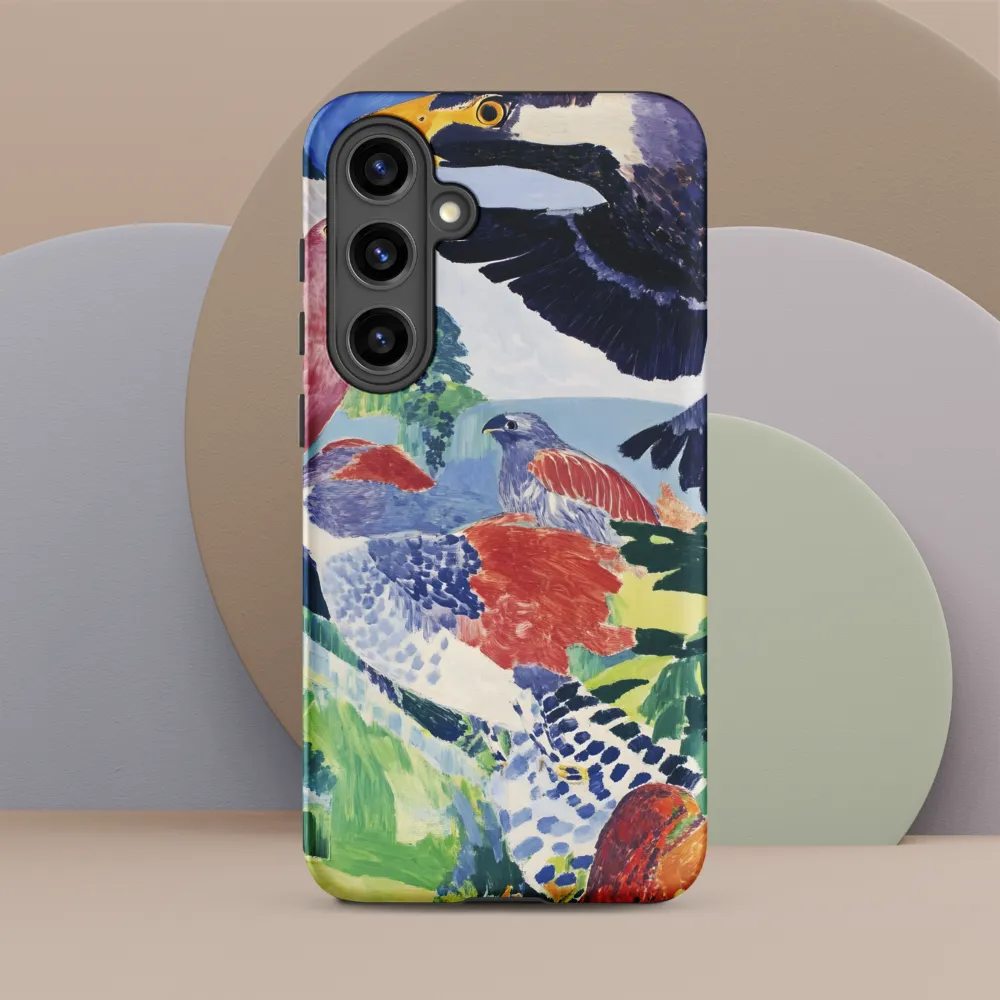 Symphony of Birds | Phone Case |  S24 Plus | Tough Case | Matte