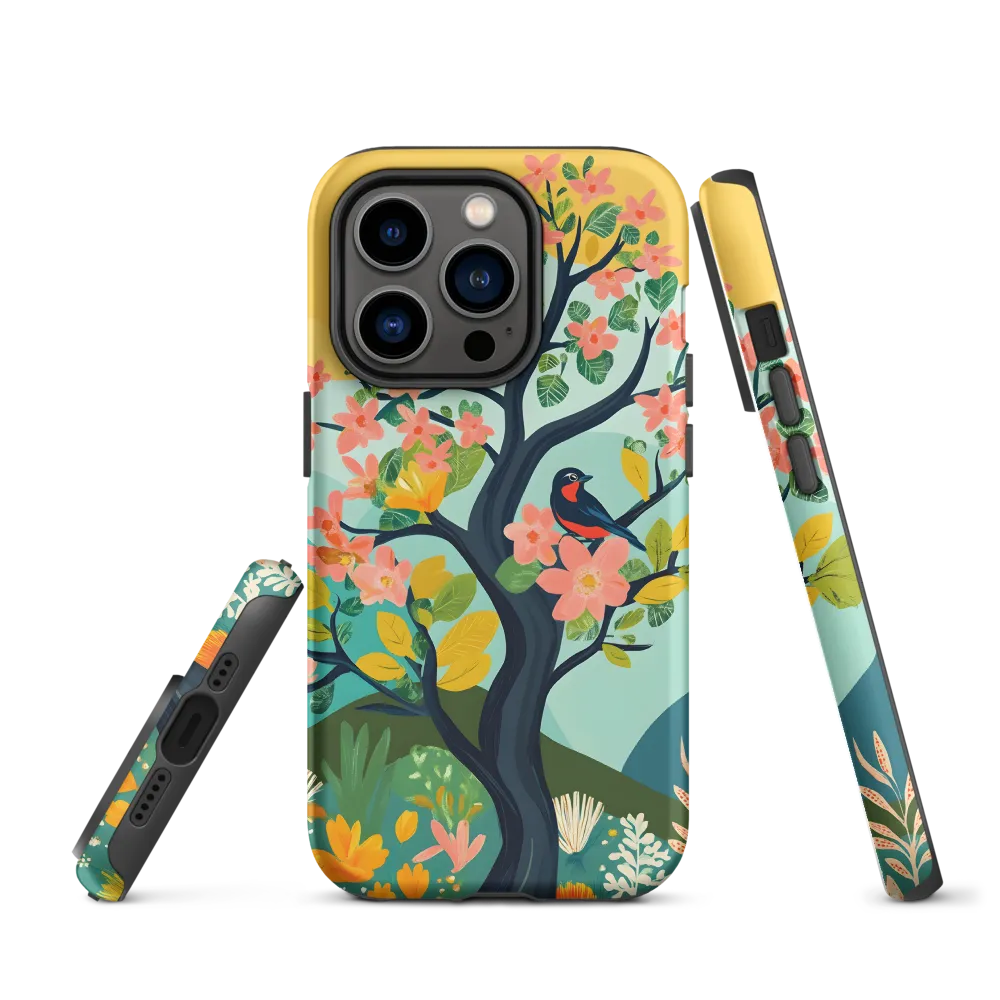 Spring Blossoms: A Serene Encounter