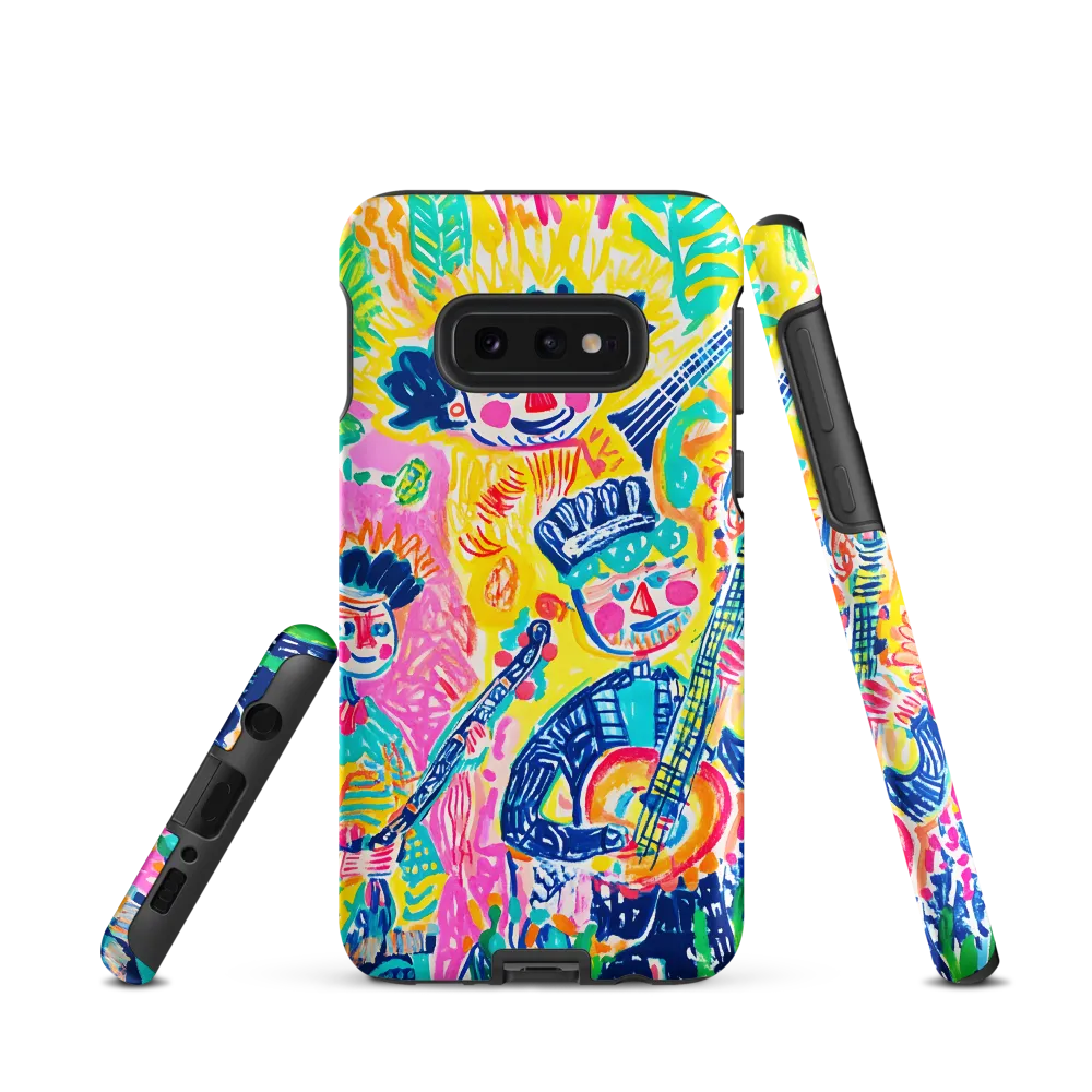 Joyful Duet: A Celebration of Music | Phone Case |  S10e | Tough Case | Matte