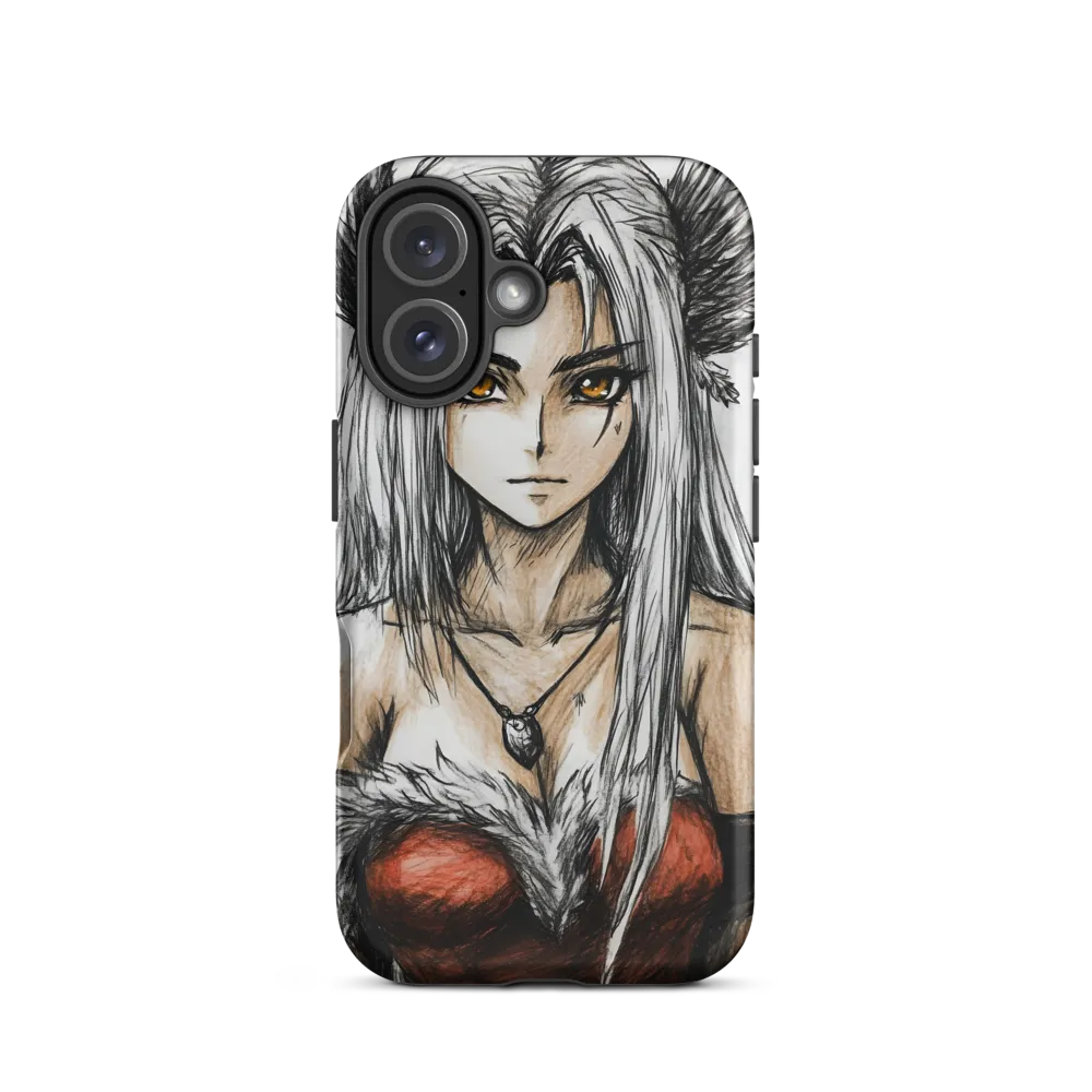 Mystical Guardian: A Confident Presence | Phone Case