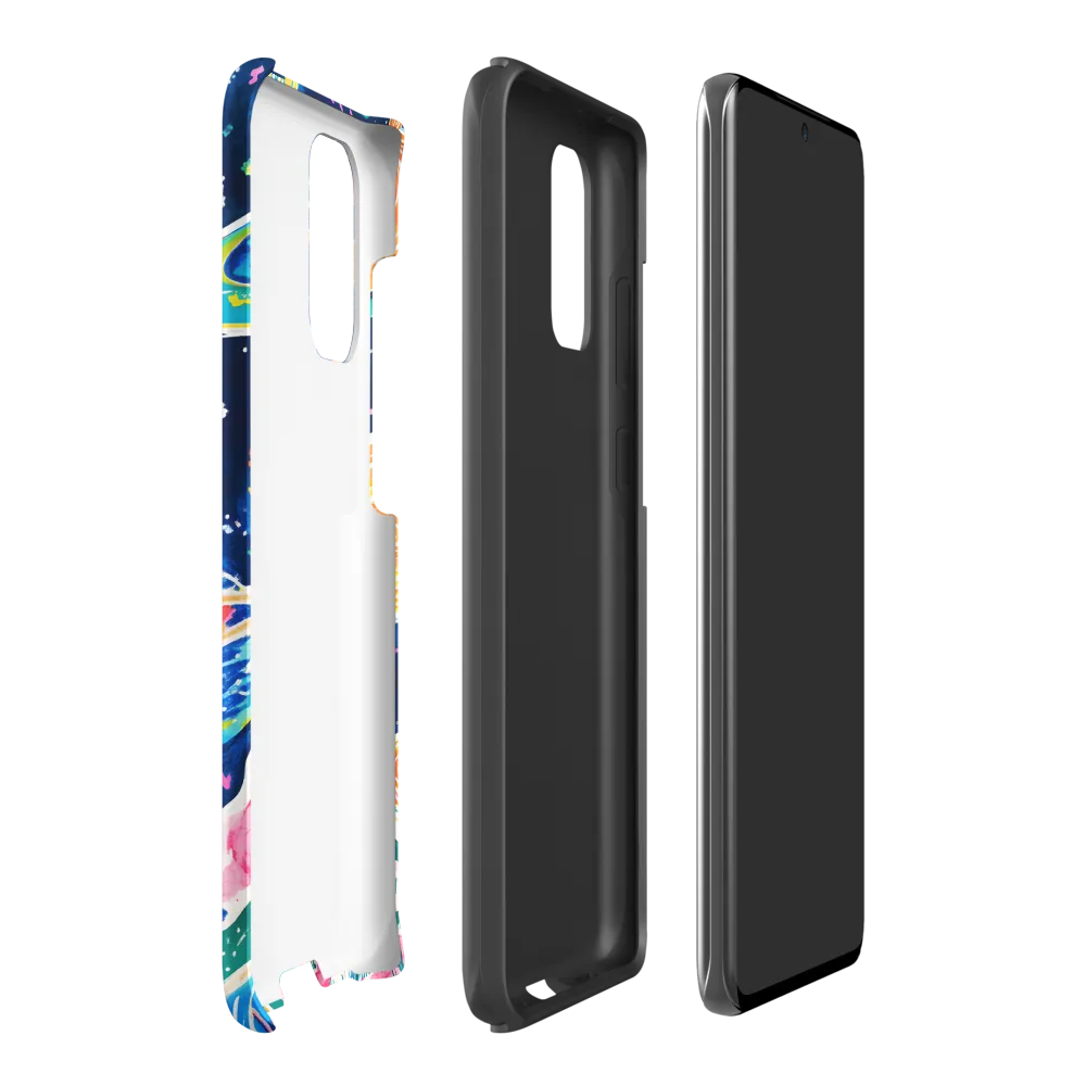 Whimsical Cosmic Landscape | Phone Case |  S20 Plus | Tough Case | Matte