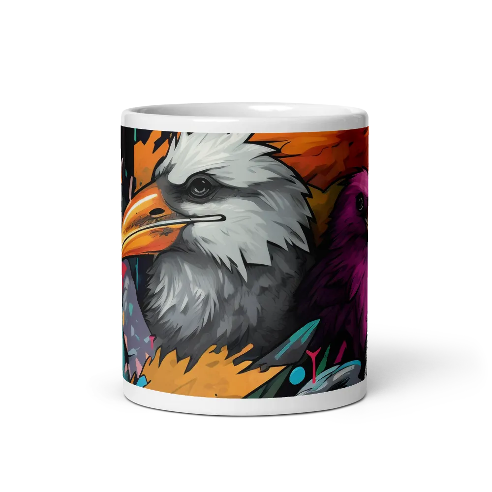 Avian Vortex: A Celebration of Color and Form | Mugs | Multiple Sizes & Colors