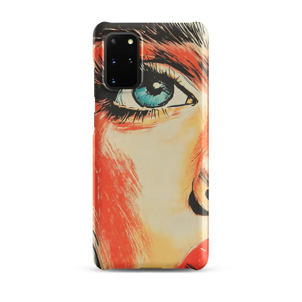 Intense Gaze: A Pop Art Portrait