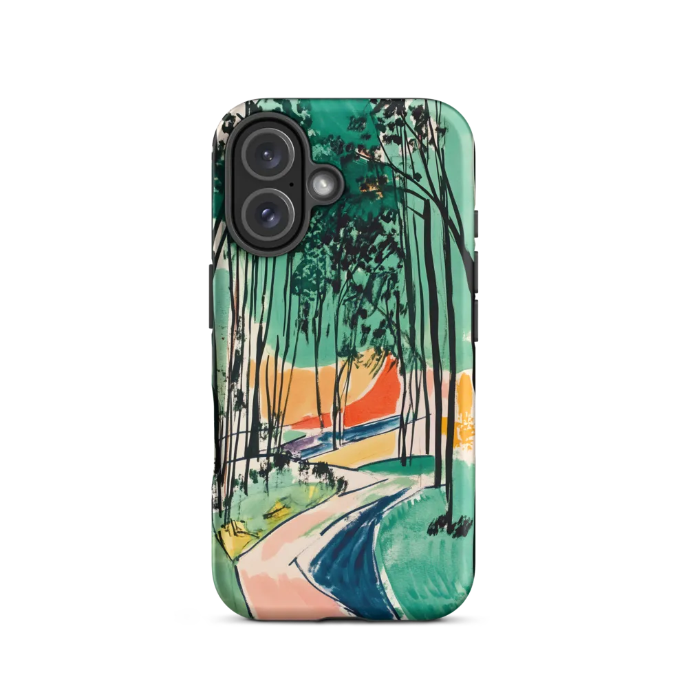 Winding Path Through the Forest | Phone Case