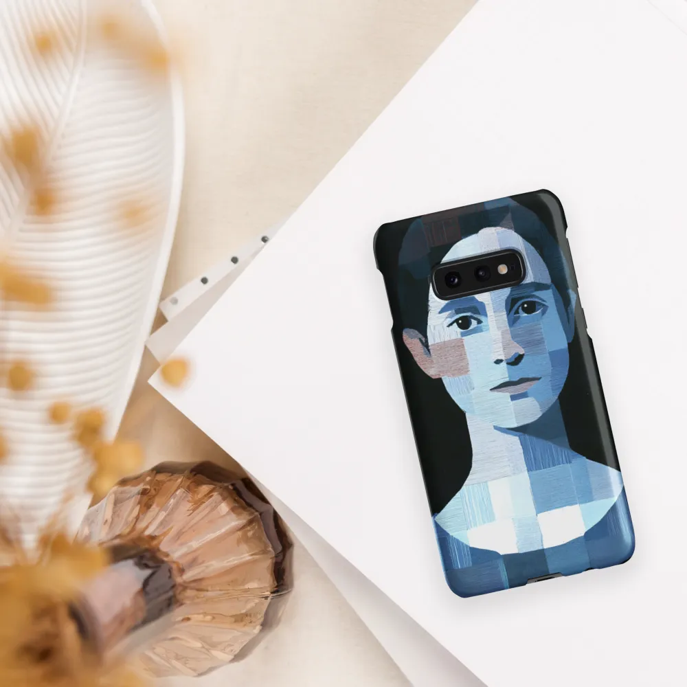 Fragments of Blue | Phone Case |  S10e | Snap Case | Matte