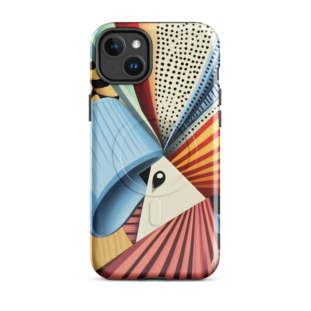 Symphony of Shapes | Phone Case |  14 Plus | MagSafe® Tough Case | Glossy