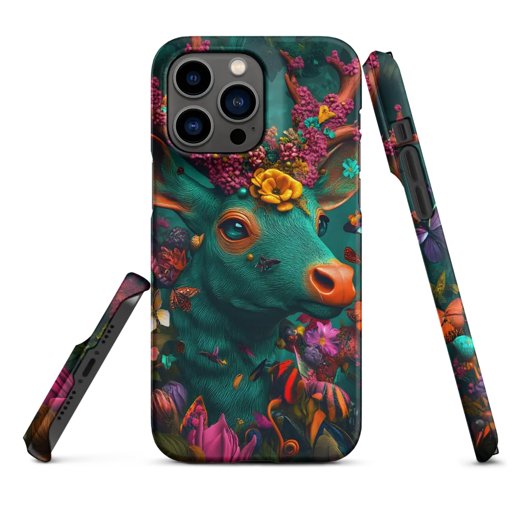 Whimsical Blossoms of the Enchanted Forest | Phone Case |  14 Pro Max | Snap Case | Matte