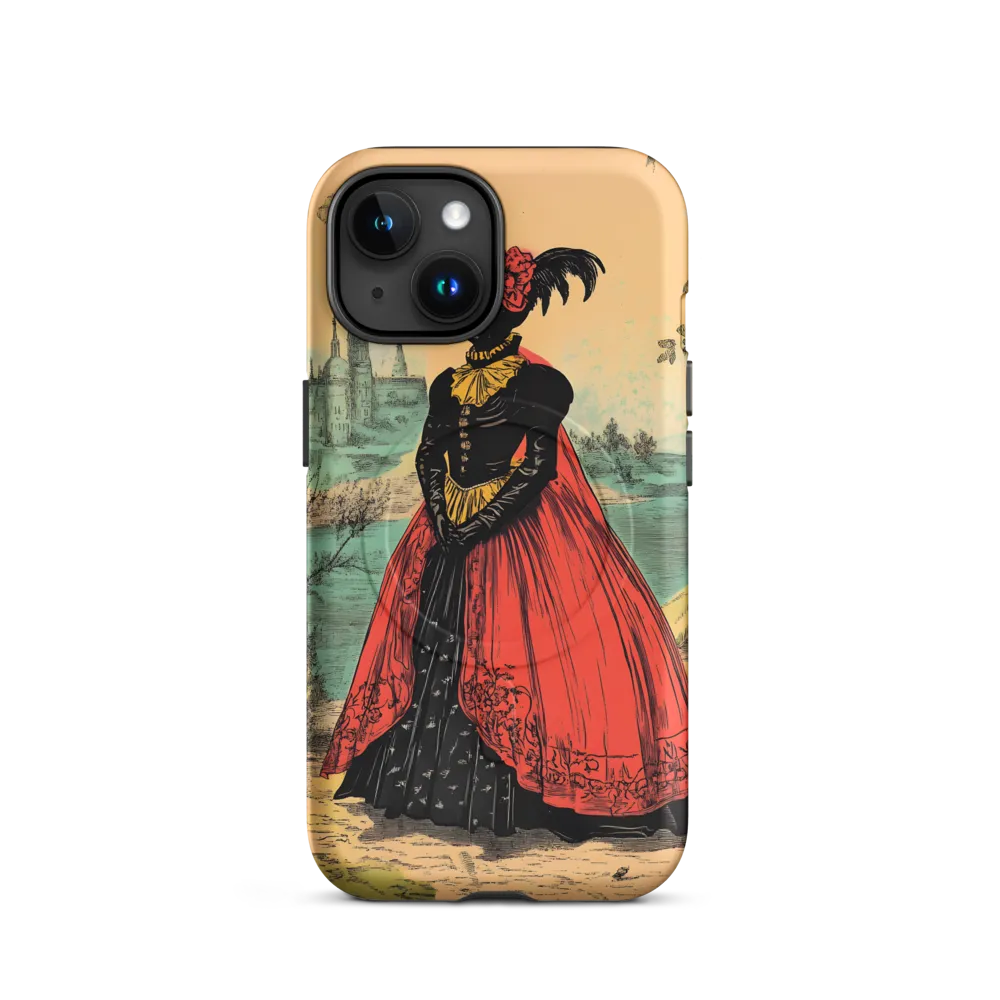 Elegance in Red and Gold