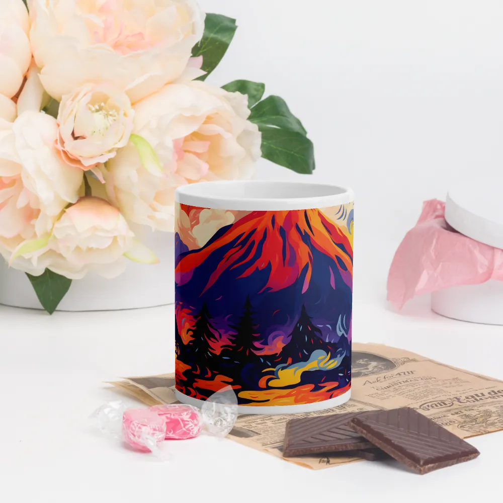 Fiery Majesty | Mugs | Multiple Sizes & Colors