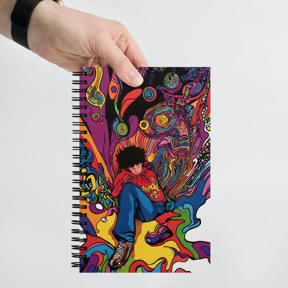 Psychedelic Reverie | Spiral Notebook