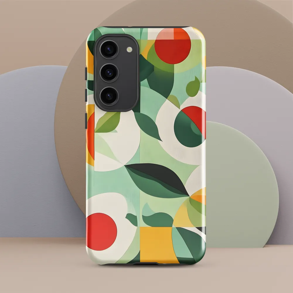 Harmony in Shapes: A Playful Abstract Design