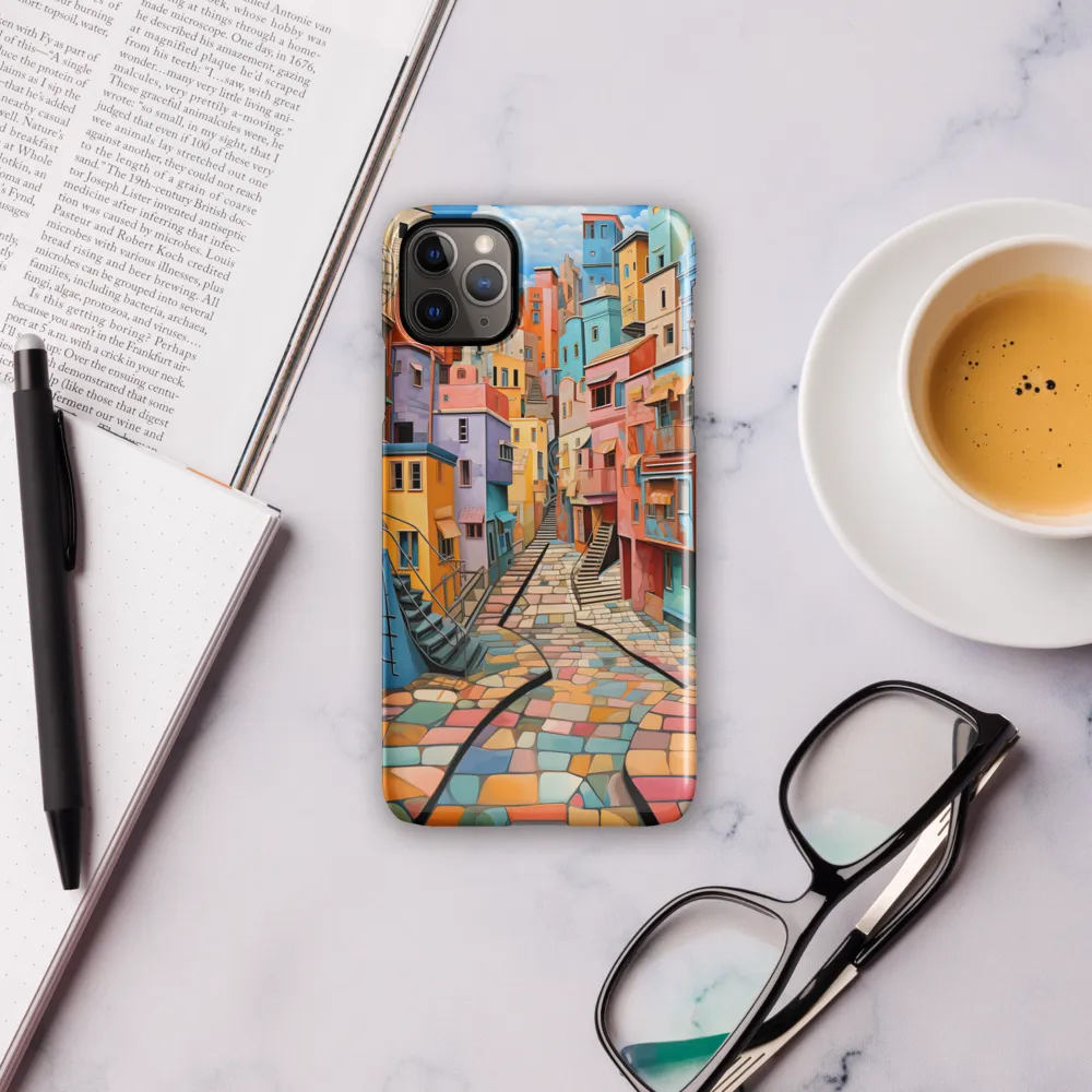 Vibrant Cityscape: A Kaleidoscope of Colors | Phone Case |  11 Pro Max | Snap Case | Glossy