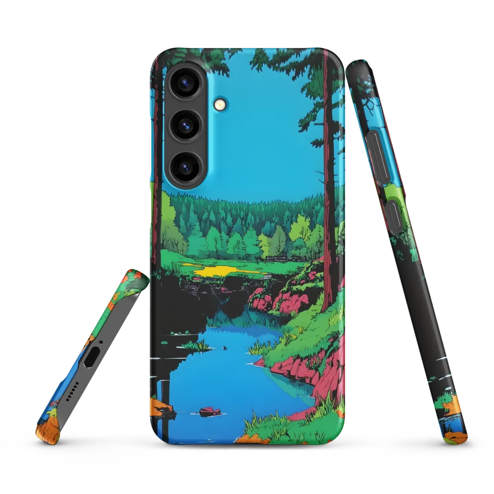 Tranquil Reflections: A Vibrant Landscape