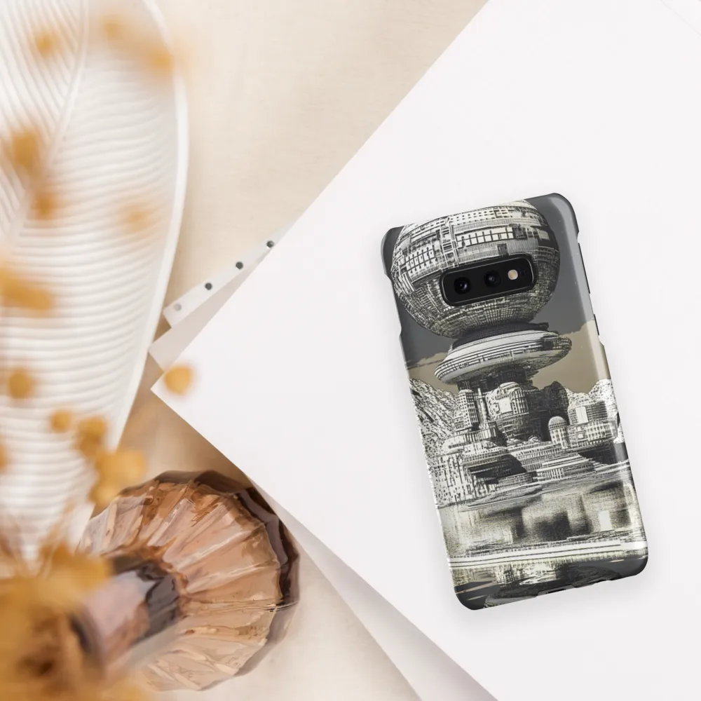 Reflections of a Futuristic Dreamscape | Phone Case |  S10e | Snap Case | Matte